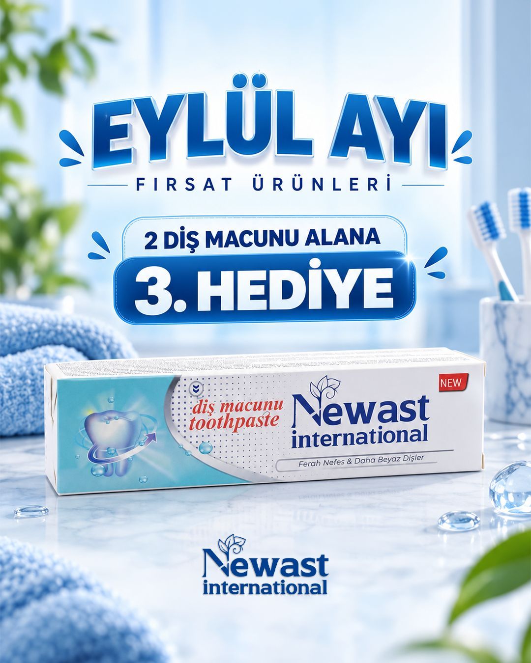 DİŞ MACUNU 2+1 KAMPANYASI