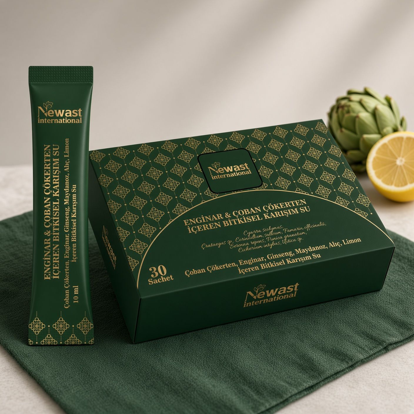 ENGİNAR & ÇOBAN ÇÖKERTEN İÇEREN BİTKİSEL KARIŞIMLI SU  30LU 10ML
